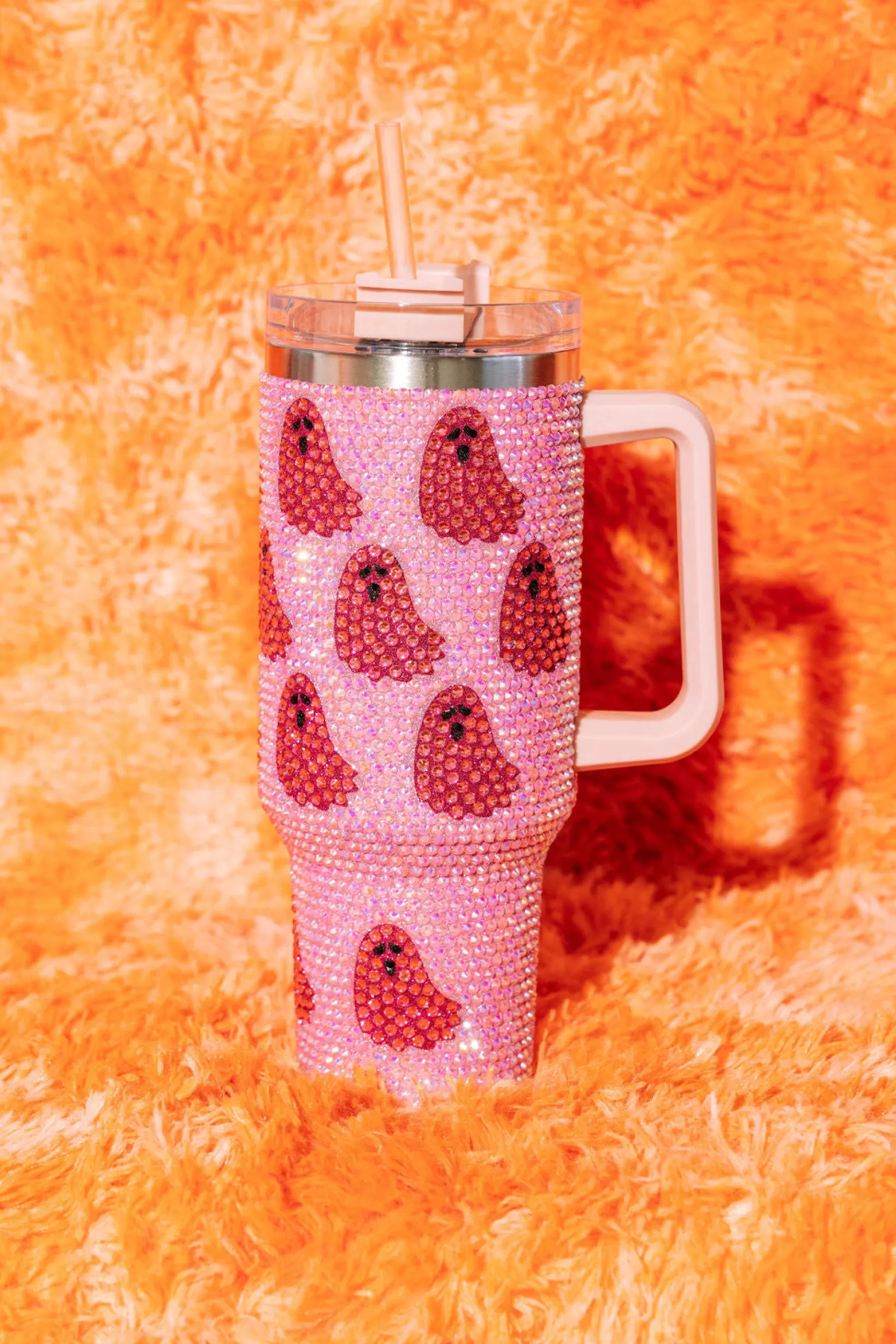 Outlet Queen of Sparkles Ghost Tumbler Pink